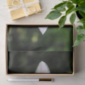 White Hosta Flower Tissuepapier (Geschenk)