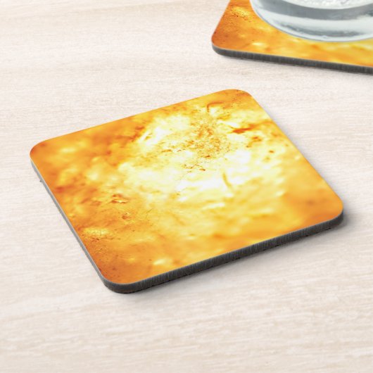 White Hot Lava Bier Onderzetter (Linkerzijde)