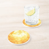 White Hot Lava Zandsteen Onderzetter (Zijkant)