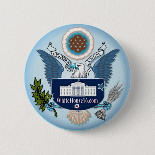 White House 2016 Great Seal Button (Voorkant)