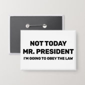White House Apparel™ Knop Button (Voorkant / Achterkant)