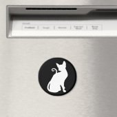 White House Cat Magneet (Insitu (Vaatwasser))