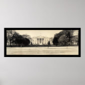 White House DC Foto 1909 Poster (Voorkant)