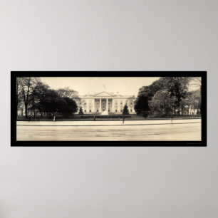 White House DC Foto 1909 Poster
