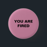 White House ides Ronde Button 3,2 Cm<br><div class="desc">Pink White House ides pin</div>
