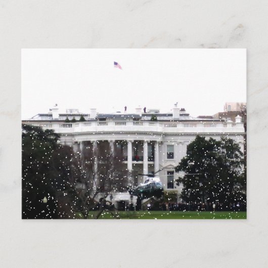 White House Marine One Briefkaart (Voorkant)