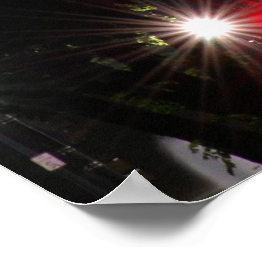 White House - Night Poster (Hoek)