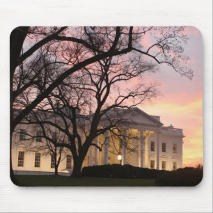 White House Night Scene Muismat
