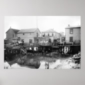 White House on Jamaica Bay, NY, jaren 1910 Poster (Voorkant)