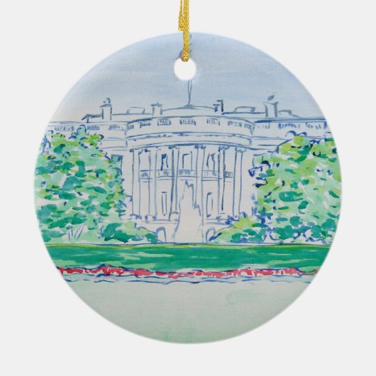 White House Ornament (Achterkant)