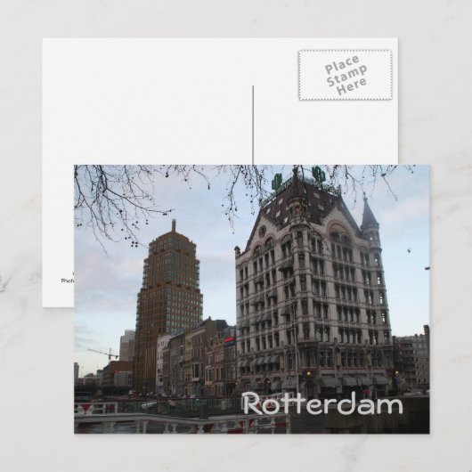 White House, Rotterdam Briefkaart (Voorkant / Achterkant)