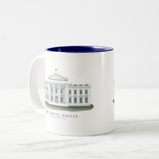 White House Souvenir Mok (Voorkant links)
