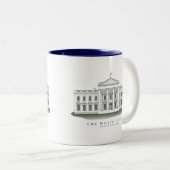 White House Souvenir Mok (Voorkant rechts)