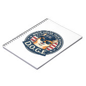White House Tech Support Doge Notitieboek (Linkerzijde)