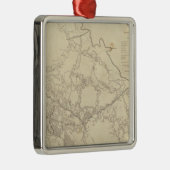 White House to Harrisons Landing Metalen Ornament (Rechts)