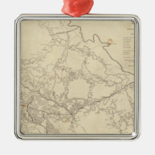 White House to Harrisons Landing Metalen Ornament
