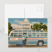 , White House Tour Washington, DC. Briefkaart (Voorkant / Achterkant)