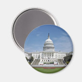 White House US Capitol Building Washington DC Magneet (Voorkant / Achterkant)