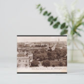 White House, Washington DC 1907  Briefkaart (Staand voorkant)