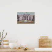 White House Washington DC Poster (Keuken)