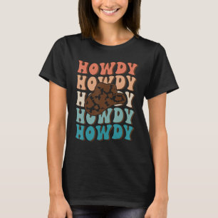White Howdy Rodeo Western Land Zuid T-shirt