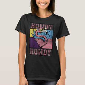 White Howdy Rodeo Western Land Zuid T-shirt