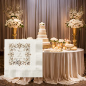 White Hummingbird Coined Luncheon servetten