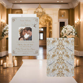 White Hummingbird Collectie Portret Kaart