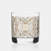 White Hummingbird Elegant Whisky Glas (Voorkant)