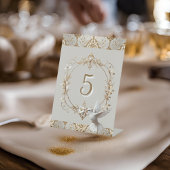 White Hummingbird Fancy Tafelnummer Reclamebord Met Voetstuk