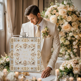 White Hummingbird Groom's Cold Feet Warmer Heupfles