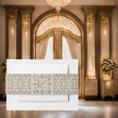 White Hummingbird Invitation Belly Band Uitnodigingen Wikkel