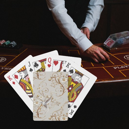 White Hummingbird Pokerkaarten