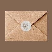 White Hummingbird Verpakking Sticker