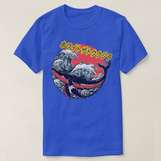 White Humpback Whale Migaloo T-shirt (Design voorkant)