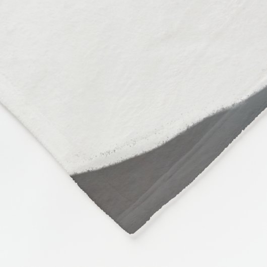 White Husky Fleece Deken (Hoek)