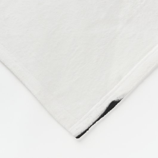 White Husky Fleece Deken (Hoek)