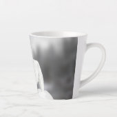 White Husky Latte Mok (Rechts)