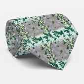 White Hyacinths Stropdas (Opgerold)