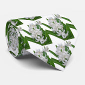 White Hyacinths Stropdas (Opgerold)