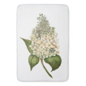 White Hydrangea Badmat (Voorkant Verticaal)