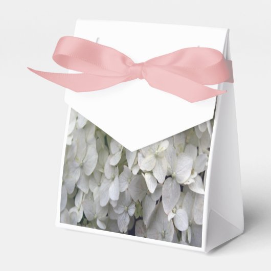 White Hydrangea Bedankdoosjes (Voorkant Zijde)