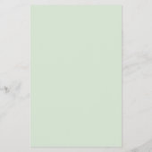 White Hydrangea Budget Bridal Shower Invitation Flyer (Achterkant)