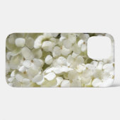 White Hydrangea Flowers Case-Mate iPhone Case (Achterkant (horizontaal))