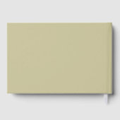 White Hydrangea Flowers Celebration of Life Gastenboek (Achterkant)