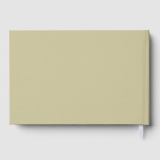 White Hydrangea Flowers Celebration of Life Gastenboek (Achterkant)