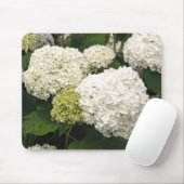 White Hydrangea Muismat (Met muis)