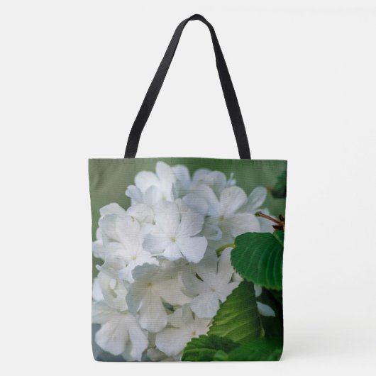 White Hydrangea Tas (Voorkant)