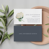 White Hydrangea Visitekaartje