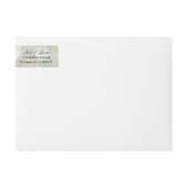 White Hydrangea Wedding Save the Date (Voorkant)